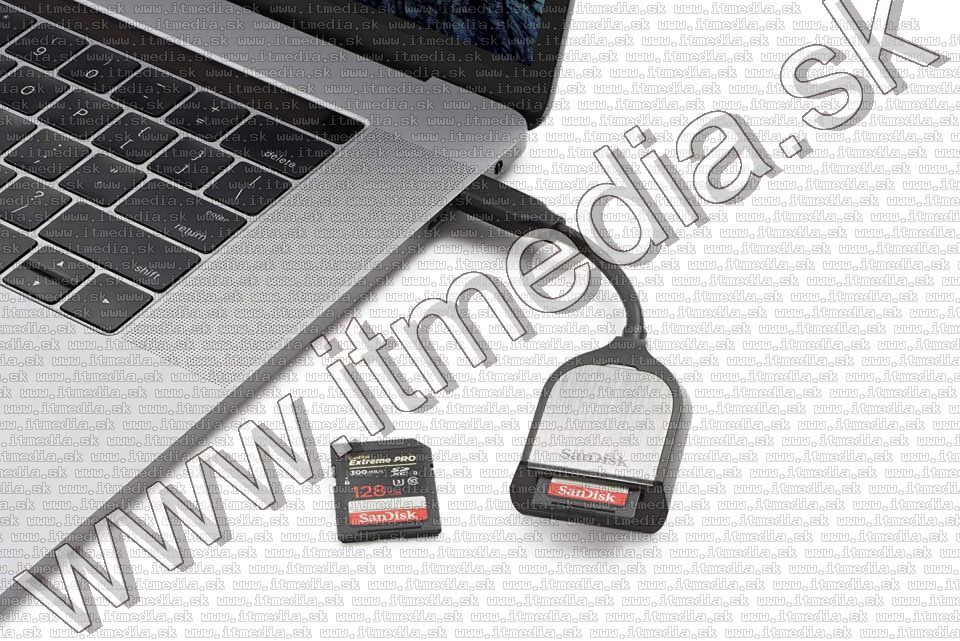 Image of SanDisk Extreme PRO USB-C 3.0 UHS-II SDXC Memória kártya író/olvasó (SDDR-409-G46) !info (IT13550)
