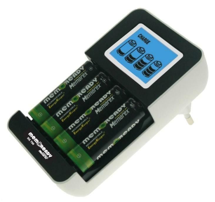 Image of Memorex battery charger 4x AA-AAA RX750 (A1976) (IT14282)