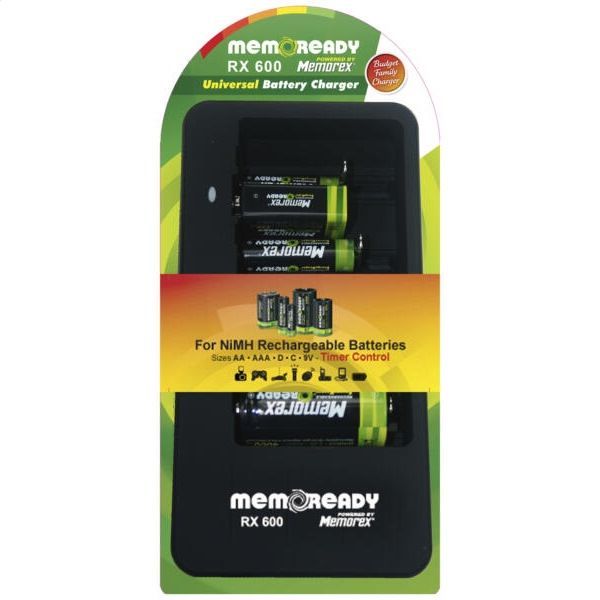 Image of Memorex Universal Battery Charger RX600 Info! (IT14531)