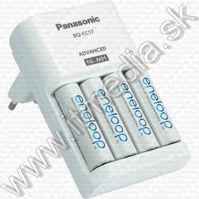 Image of Panasonic Eneloop Advanced Battery Charger +4xAA Eneloop (IT10484)