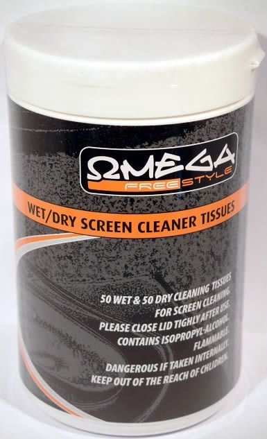 Image of Omega FS5835 Wet and Dry Cleaning Tissues 100-set (IT1242)