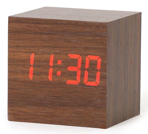Image of Platinet Alarm Clock Wooden look (IT13734)