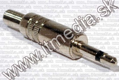 Jack connector *MONO* 3.5mm metal (IT0185) Image of Jack connector *MONO* 3.5mm metal (IT0185)
