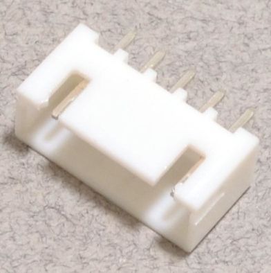 Image of JST-XH 2.54mm connector *PANEL MOUNTABLE* 5-pin (IT14352)