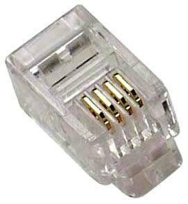 Image of RJ11 Connector (Phone) (IT4326)