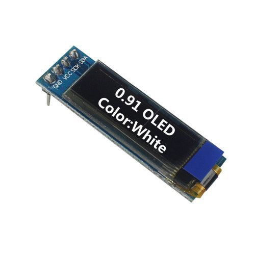 OLED display 0.91inch 128x32 pixel i2c White-black (IT14051) Image of OLED display 0.91inch 128x32 pixel i2c White-black (IT14051)