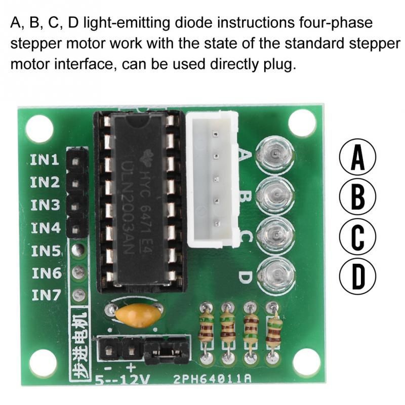 Stepper Motor Driver panel (arduino) uln2003 (IT13206) Image of Stepper Motor Driver panel (arduino) uln2003 (IT13206)