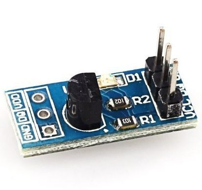 Image of Hőfok érzékelő modul DS18B20 OneWire egy vezetékes (Arduino) (IT12180)