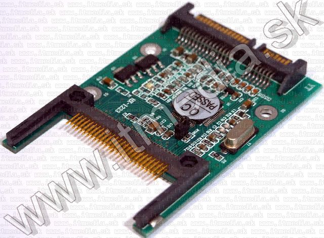 Image of CF (Compact Flash) to laptop SATA 2.5 converter (SSD) BULK info! (IT3440)