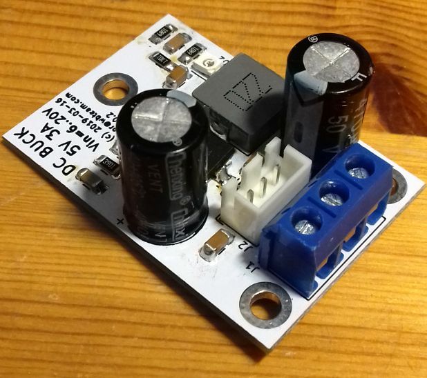 Image of WBTeam DC-DC Voltage Buck Converter IN 9..35V to 5V 3A 15W (IT14369)
