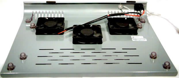 Image of Notebook cooler 3-fan (Aluminium) (IT3348)