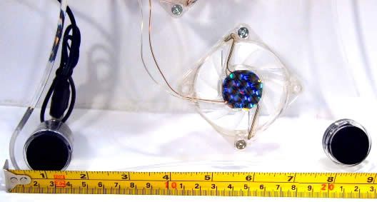 Image of Notebook cooler 3-fan (Acryl) (IT3957)