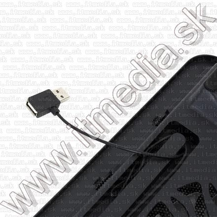 Image of Omega laptop hűtő *WIND* Fekete (14cm ventillátor) (42427) (IT11943)