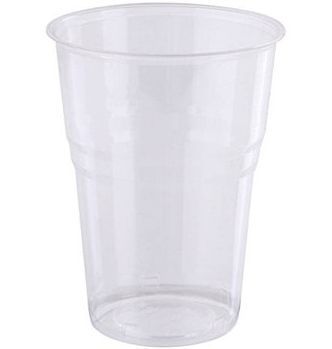 Image of Műanyag pohár 500ml 50x Víztiszta (átlátszó) (IT13949)
