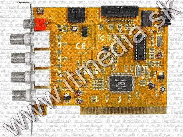 Image of CCTV Capture Card TT-6802i 4ch 50fps TechWell (IT4924)