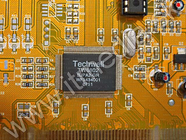 Image of CCTV Capture Card TT-6802i 4ch 50fps TechWell (IT4924)