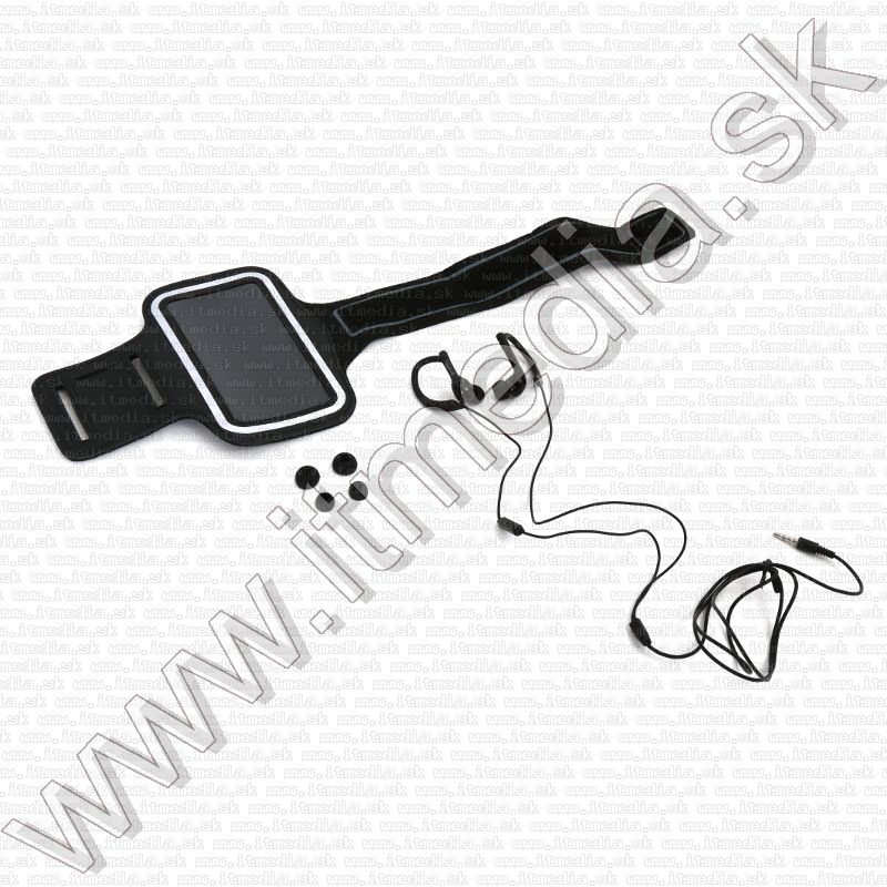 Platinet Silicone Headset PM1070B Black *With Armband* (IT13281) Image of Platinet Silicone Headset PM1070B Black *With Armband* (IT13281)