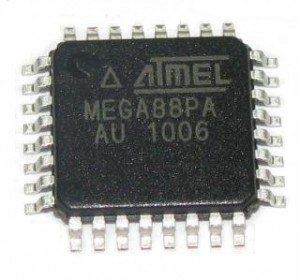Image of Electronic parts *Microcontroller* Atmel MEGA88 TQFP-32 20Mhz (IT12182)