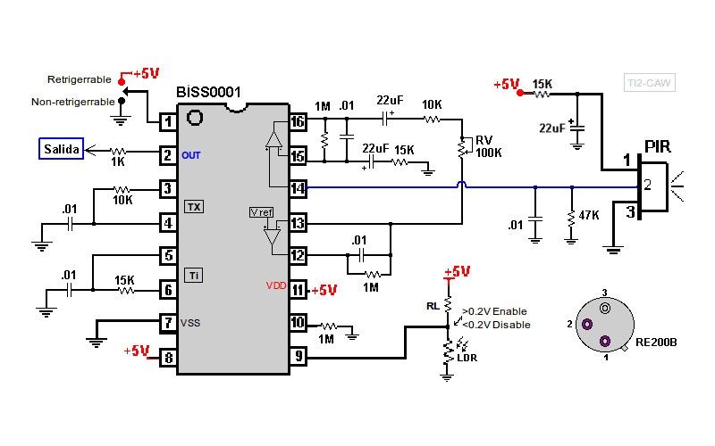 Image of Elektronikai alkatrész *Infra mozgásérzékelő IC* BISS0001 SOP-16 (IT11047)