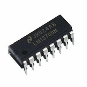 Electronic parts *Analog Gain Controller* LM13700N DIP-16 (IT14217) Image of Electronic parts *Analog Gain Controller* LM13700N DIP-16 (IT14217)