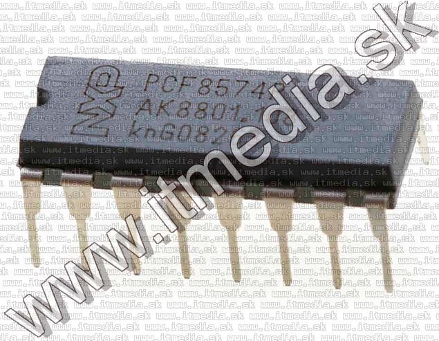 Image of Electronic parts *I2C I/O* PCF8574P DIP-16 (IT13493)