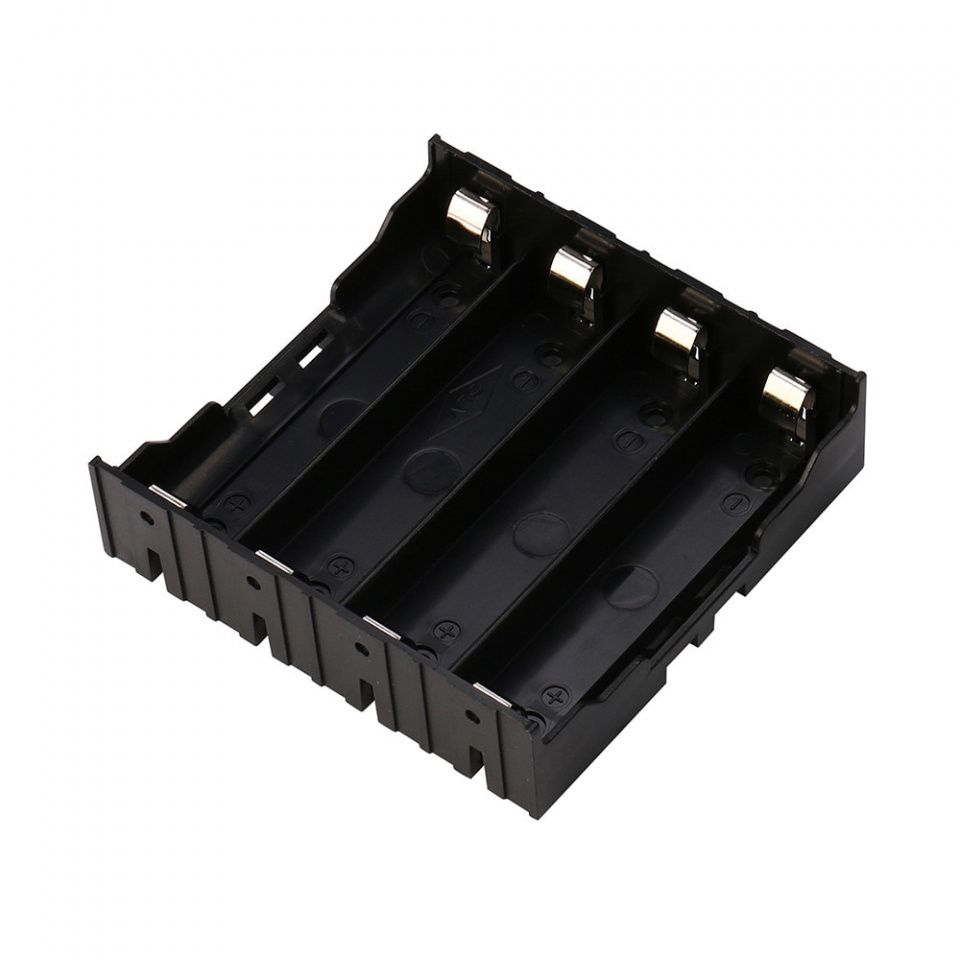 Image of Electronic parts *Battery Socket* 18650 *Panel mountable* (Quadruple) (IT14071)