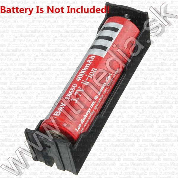 Image of Electronic parts *Battery Socket* 18650 *Panel mountable* (IT11200)