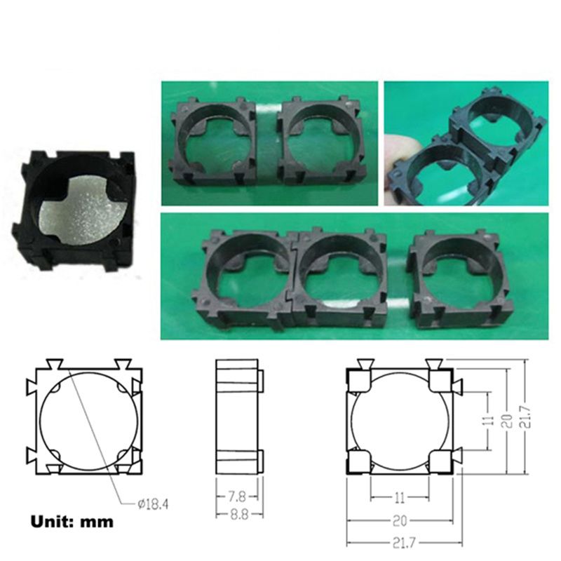Image of Electronic parts *Battery Holder Grid* 18650 (IT13559)
