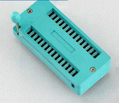 Image of Electronic parts *ZIF IC Test Socket* DIP-28 Wide (IT13888)
