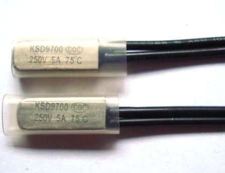 Image of Bimetal Thermostat 75C *Normally Open* 250V 5A (IT10965)