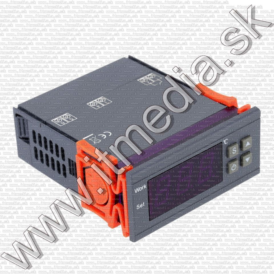 Image of Programozható Digitális termosztát (hőfokszabályozó) 230V 10A Hűtő vagy fűtő (IT10783)