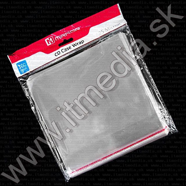 Image of IT Media CD Case Film Wrap Foil 100pk (IT1095)