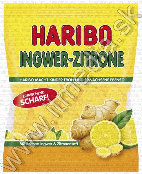 Haribo gumicukor *Gyömbér-Citrom* 175g (IT10763) Image of Haribo gumicukor *Gyömbér-Citrom* 175g (IT10763)
