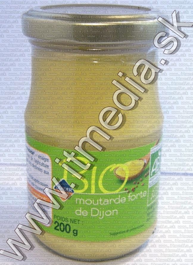 Image of BIO dijoni mustár (Leader Price) extra erős 200g (IT11725)