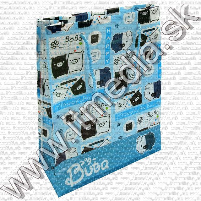 Image of Plastic Gift Bag 8x19x25cm *Monokuro Boo Blue* (IT7333)