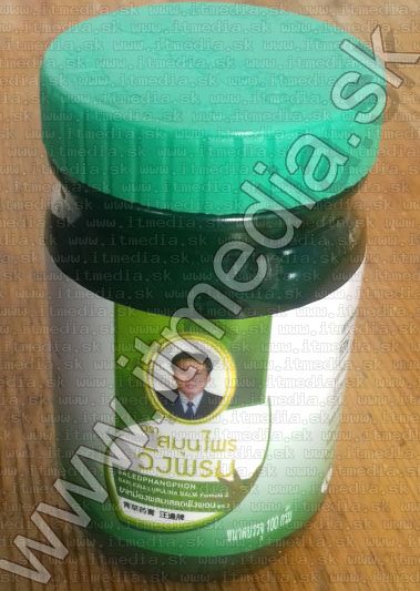Image of Wang Prom Thai zöld balzsam 100 gramm (Üveg tartós)  G656/46 (IT13725)