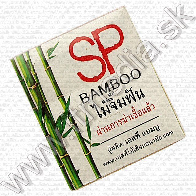 Image of Bambusz fogpiszkáló, thai, 300 darabos  utántöltő (IT9555)