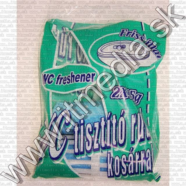 WC illatosító rúd 2x 45g (Friss illat) *Tartóval* (IT11766) Image of WC illatosító rúd 2x 45g (Friss illat) *Tartóval* (IT11766)