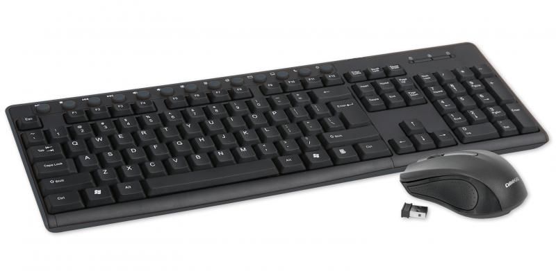 Image of Omega Wireless keyboard and mouse (ENG-US) (IT13736)