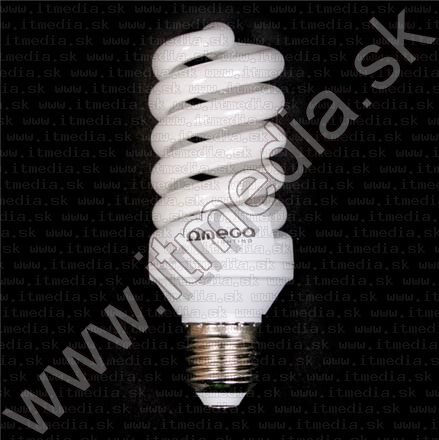 Omega Energy Saving Lamp *E27* *Spiral* 18W Warm White (82W) (IT7366) Image of Omega Energy Saving Lamp *E27* *Spiral* 18W Warm White (82W) (IT7366)
