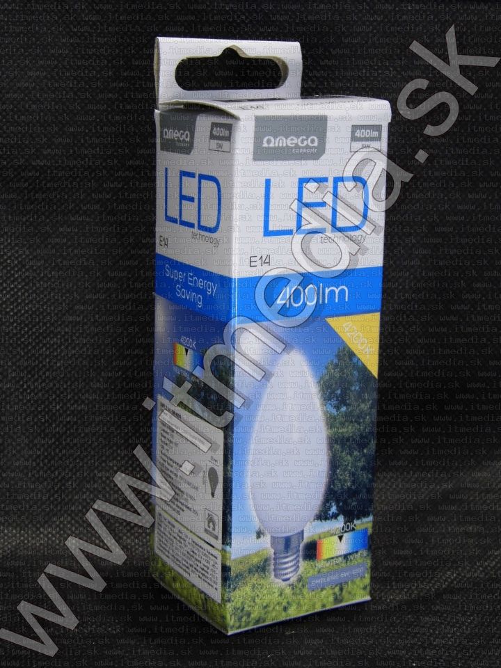 Image of Ledes gyertya lámpa E14 Természetes Fehér 5W 4200K 440 lumen [38W] (IT11512)