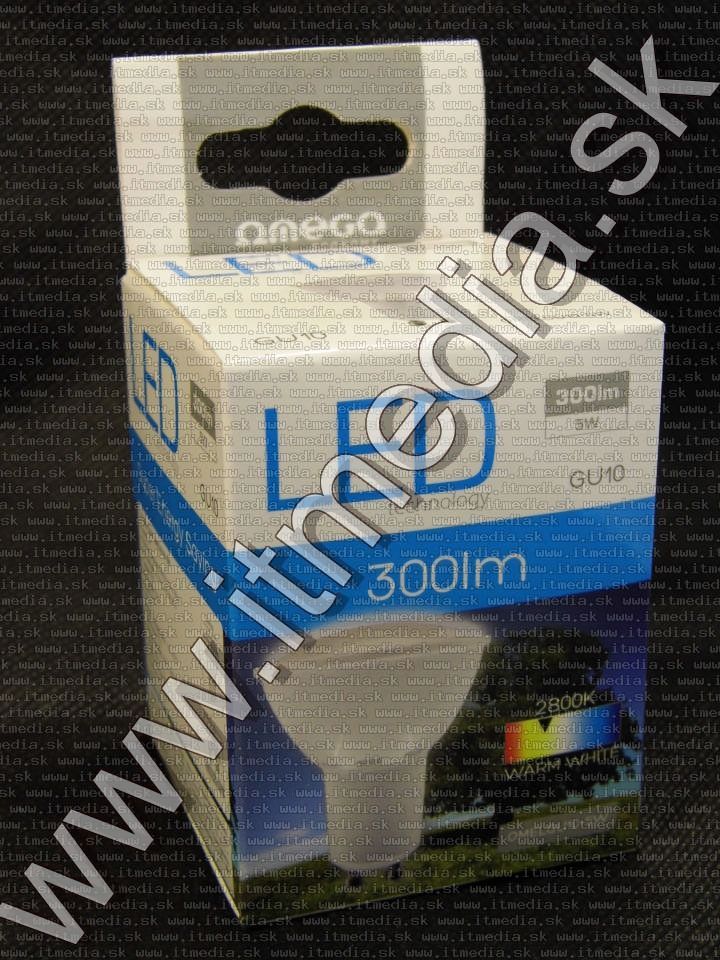 Image of Ledes Spotlámpa GU10 Meleg fehér (2800K) 5W 300 lumen 120° tejüveg [30W] (IT11524)