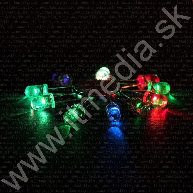 Image of Led Diode Water Clear Color Changing (RGB) Flash Light 5mm !info Slow (IT9710)