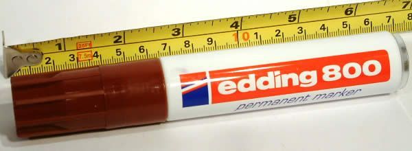 Image of Edding 800 permanent marker *BROWN* (IT2487)