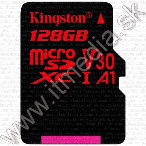 Image of Kingston microSD-XC card 128GB UHS-I U3 Class10 (100/80 MBps) Canvas React (IT13928)
