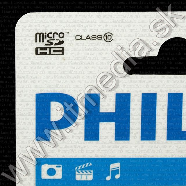 Image of Philips microSD-HC Secure Digital card 16GB +ADAPTER Class10 (IT8762)