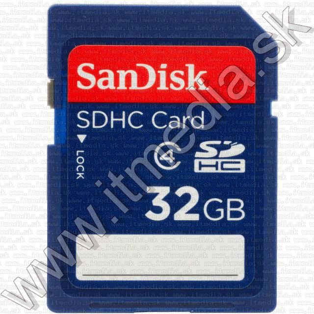 Image of Sandisk SD-HC kártya 32GB Class4 (IT10728)