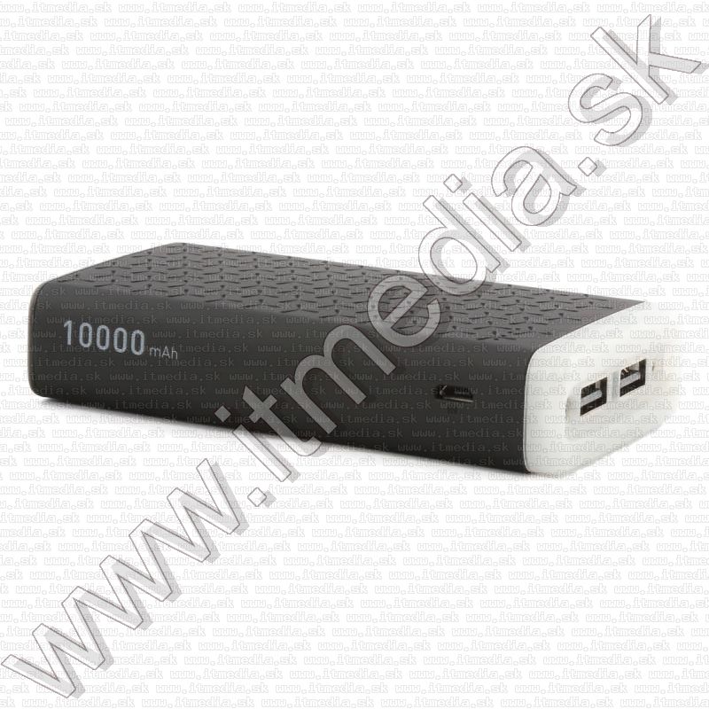 Platinet Powerbank 10000mAh Black +Ambient light 2.1A Polymer (IT13691) Image of Platinet Powerbank 10000mAh Black +Ambient light 2.1A Polymer (IT13691)