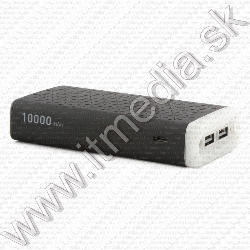 Image of Platinet Powerbank 10000mAh Black +Ambient light 2.1A Polymer (IT13691)