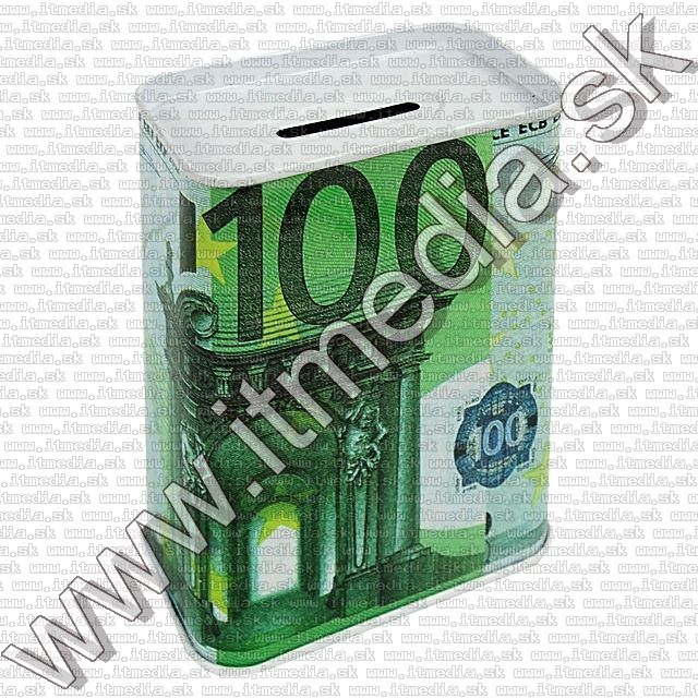 Image of Metal Money Box *medium* 11 cm Type 5 *100 EUR* (IT9240)